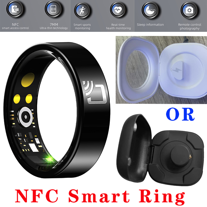 NFC スマートリング - 心拍数健康睡眠モニター付き IP - Smart Ring Nfc Pay のレビューと価格