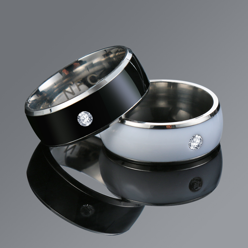 スマートフォン,デジタル,ステンレス鋼,男性と女性のための携 - Smart Ring Nfc Pay のレビューと価格