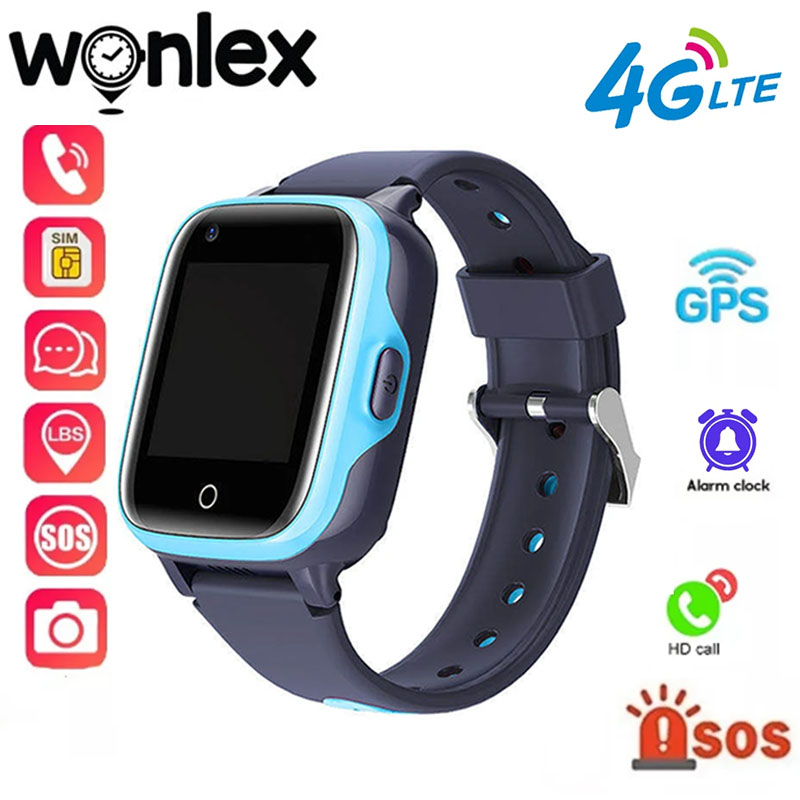 Wonlexスマートウォッチ子供用GPS WiFi位置情報追 - Fall Detection Watch のレビューと価格