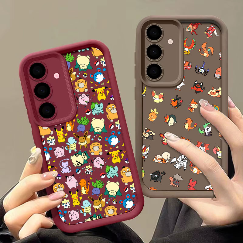 かわいい漫画ポケモンS26ウルトラケース、サムスンギャラクシ - Samsung Galaxy S24 のレビューと価格