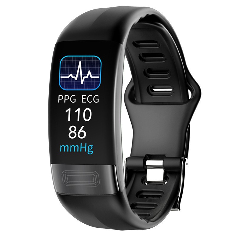 スポーツブレスレット健康ウォッチ ECG 心拍数 血中酸素  - Fall Detection Watch のレビューと価格