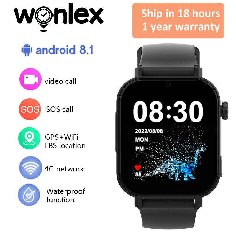 Wonlex KT36 4Gスマートウォッチ キッズGPS  - Fall Detection Watch のレビューと価格