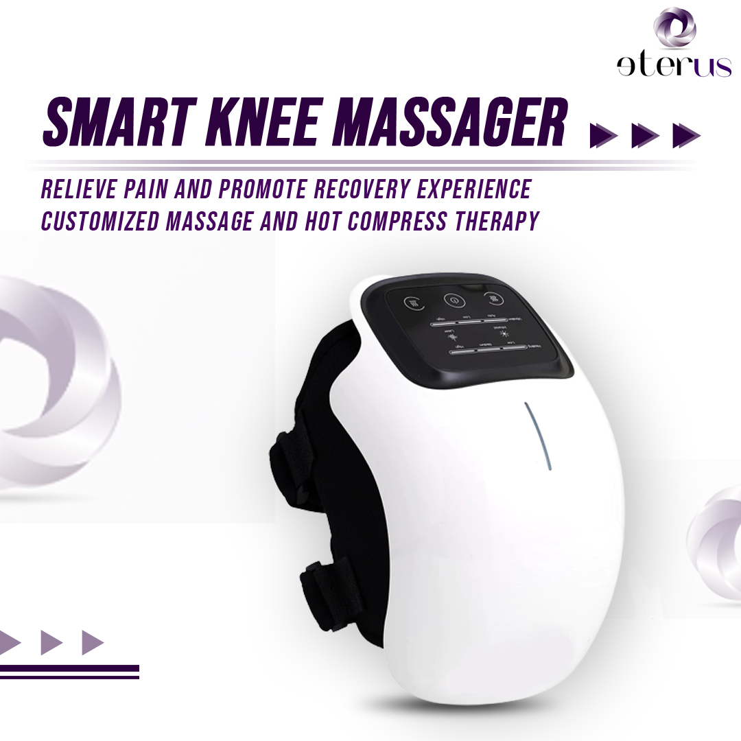 温熱機能と振動機能を搭載した、コードレスで使いやすい膝マッサ - Smart Knee Wrap のレビューと価格